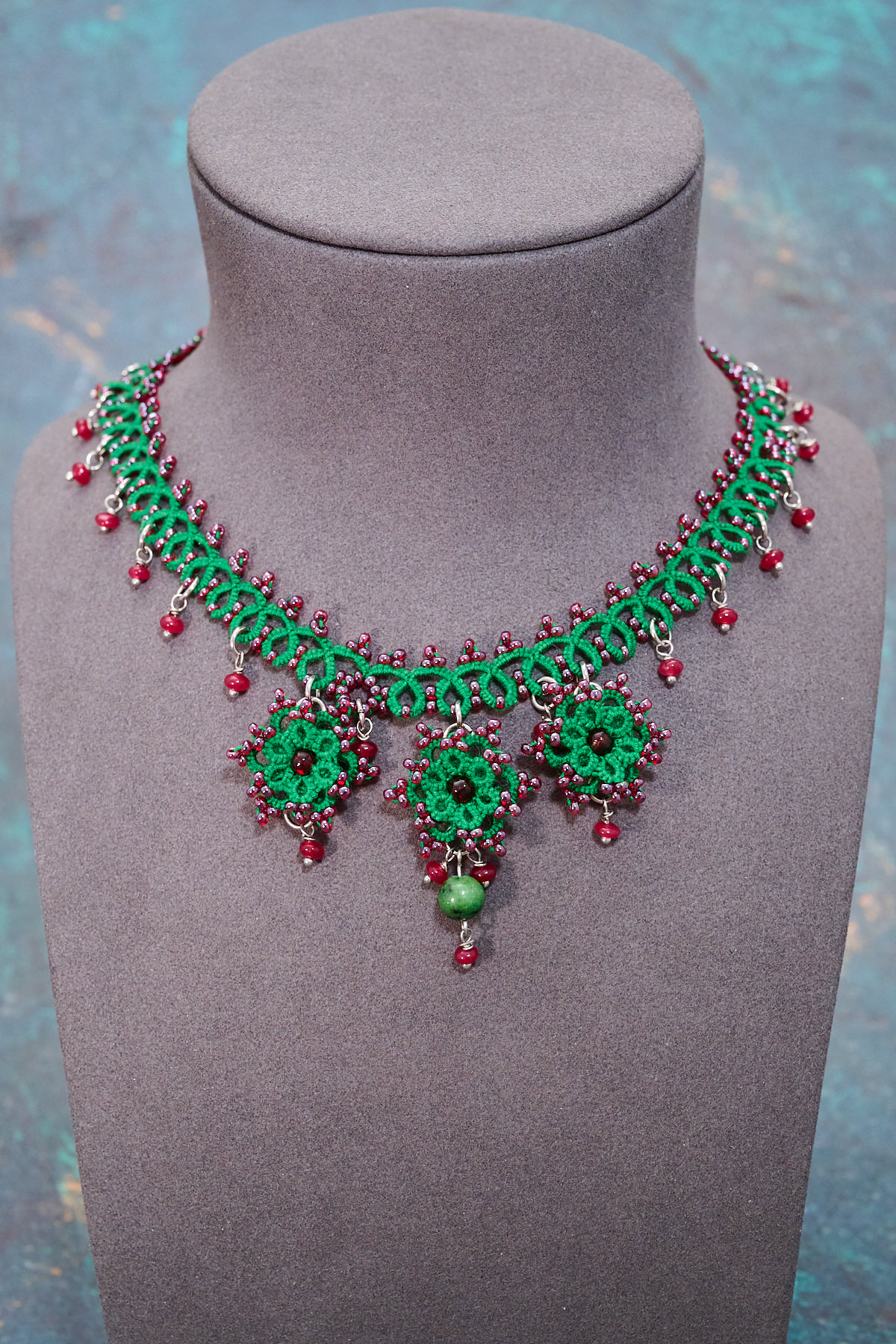 polana olivin bizuteria slubna naszyjnik 001