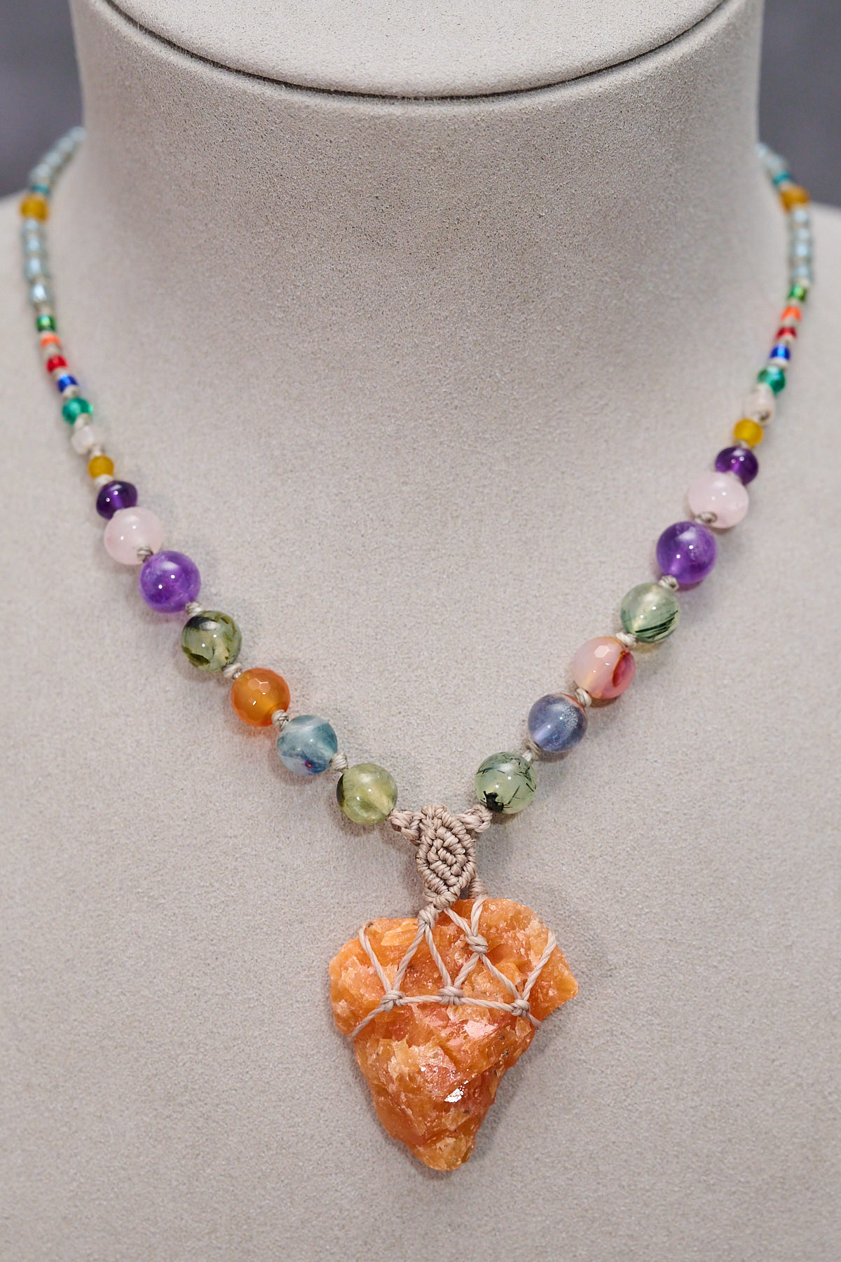 polana olivin bizuteria slubna naszyjnik 021