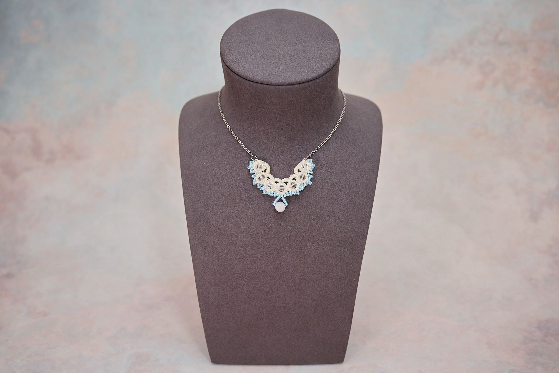 polana olivin bizuteria slubna naszyjnik 030