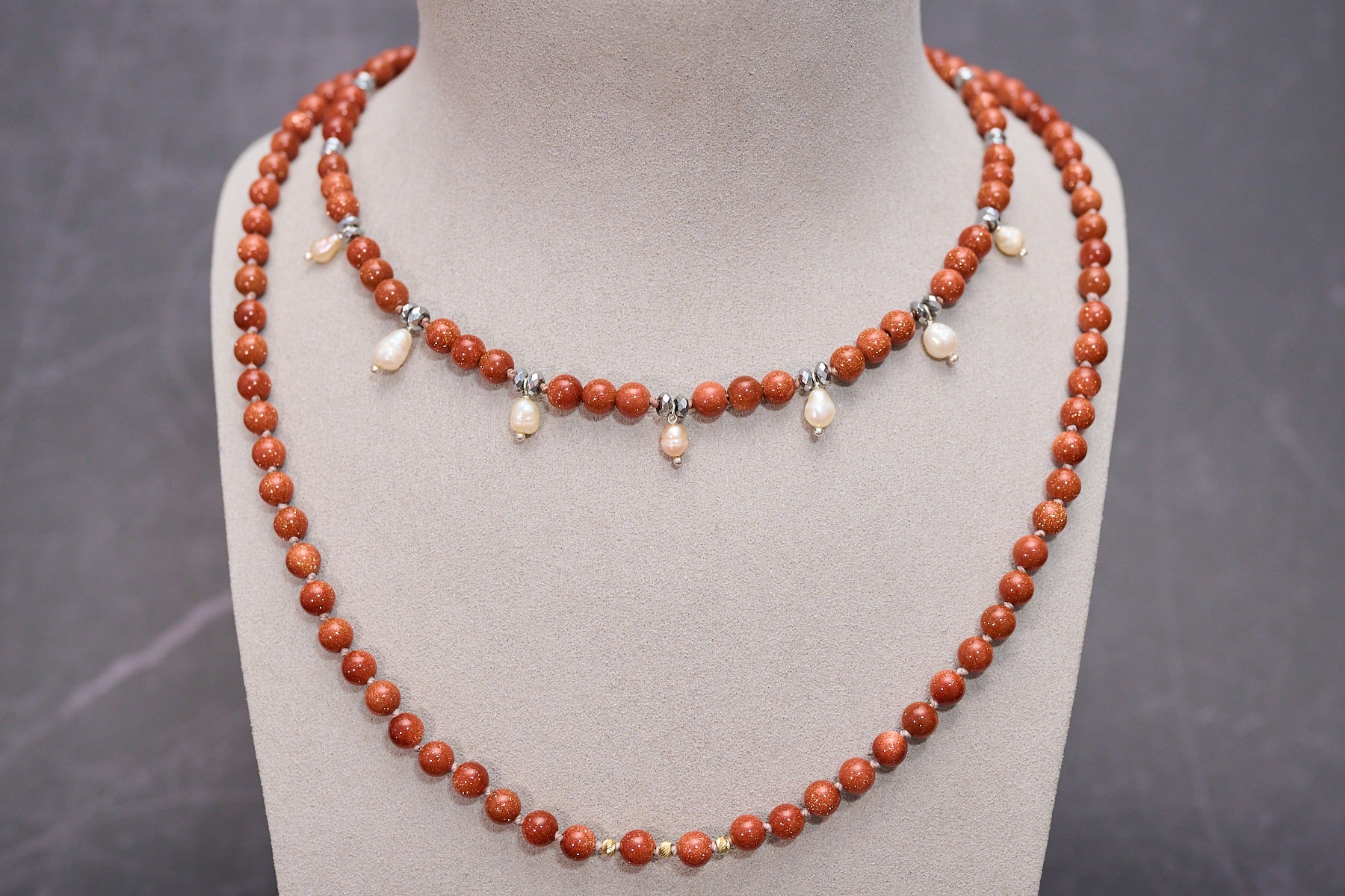 polana olivin bizuteria slubna naszyjnik 045